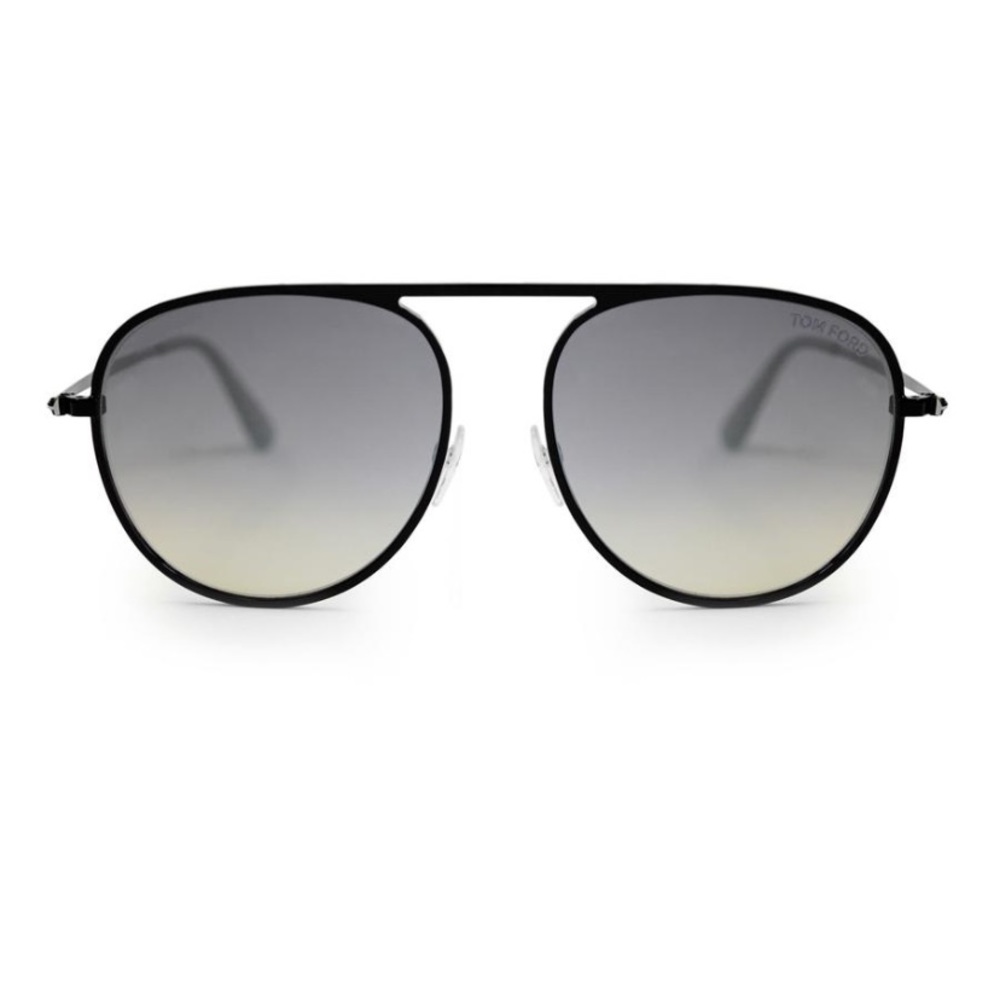 Tom Ford | Black rimmed mirrored Aviators (unisex)
